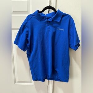 Columbia Polo Shirt in Bold Blue
